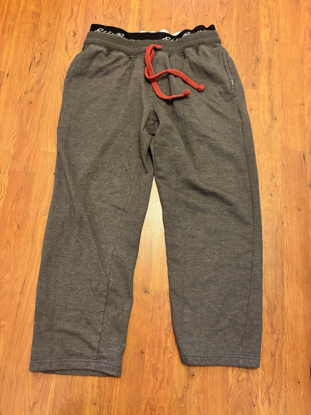 Eddie Bauer Sleepwear Menβs Gray Drawstring Size M